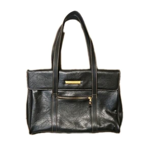 Capezio New York Leather Vintage Bag 17 x 12 - Picture 1 of 4